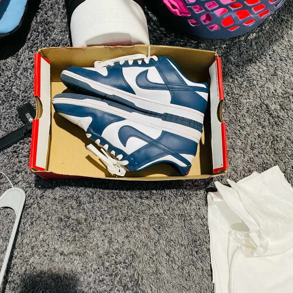 Nike Blue and White Sneakers - Picture 2 of 2